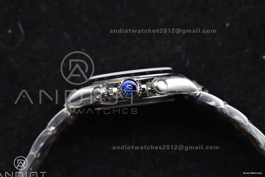 Best SA4130 on Edition SS Daytona WeatherProof 1:1 116520 Bracelet Dial V 771 White QF 0717